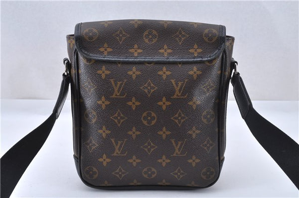 Auth Louis Vuitton Monogram Macassar Bass PM Shoulder Cross Bag M56717 LV 3004F