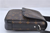 Auth Louis Vuitton Monogram Macassar Bass PM Shoulder Cross Bag M56717 LV 3004F