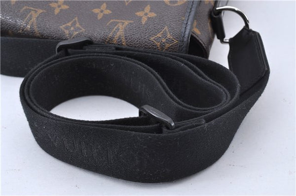 Auth Louis Vuitton Monogram Macassar Bass PM Shoulder Cross Bag M56717 LV 3004F