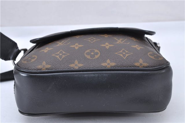 Auth Louis Vuitton Monogram Macassar Bass PM Shoulder Cross Bag M56717 LV 3004F