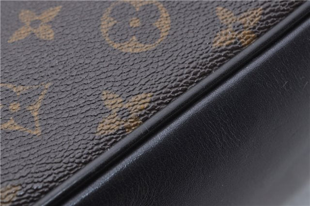 Auth Louis Vuitton Monogram Macassar Bass PM Shoulder Cross Bag M56717 LV 3004F