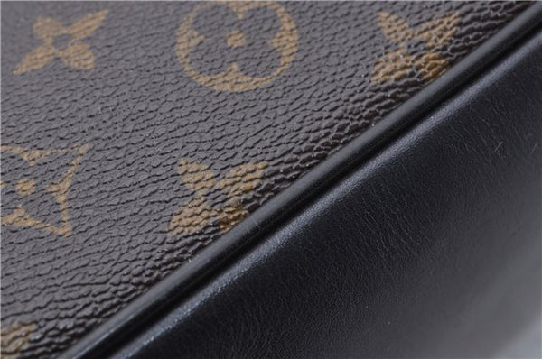 Auth Louis Vuitton Monogram Macassar Bass PM Shoulder Cross Bag M56717 LV 3004F