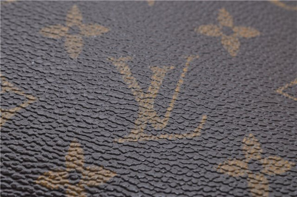 Auth Louis Vuitton Monogram Macassar Bass PM Shoulder Cross Bag M56717 LV 3004F