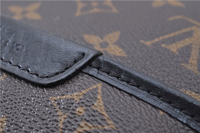 Auth Louis Vuitton Monogram Macassar Bass PM Shoulder Cross Bag M56717 LV 3004F