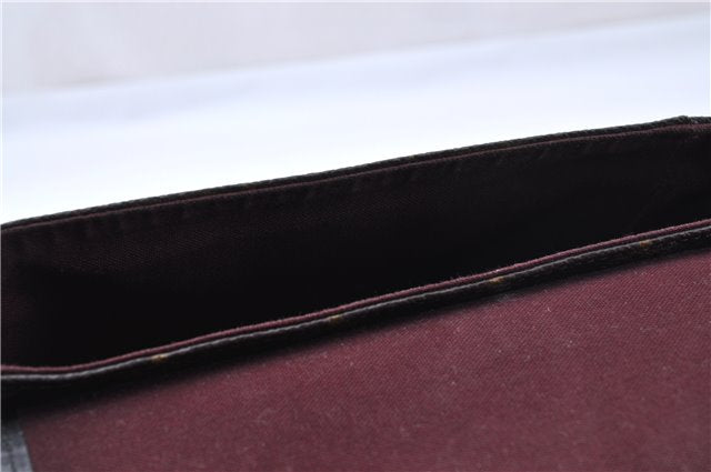 Auth Louis Vuitton Monogram Macassar Bass PM Shoulder Cross Bag M56717 LV 3004F