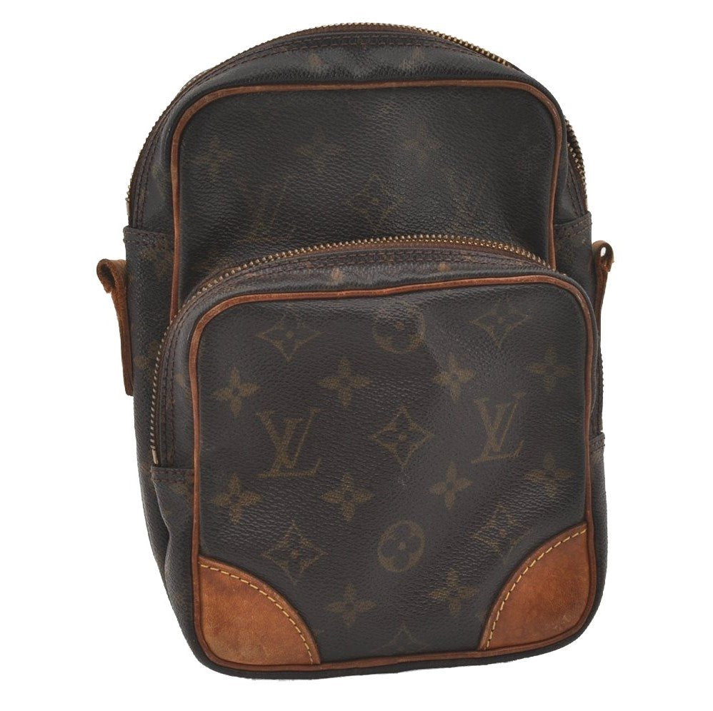 Authentic Louis Vuitton Monogram Amazone Shoulder Cross Bag M45236 Junk 3004I