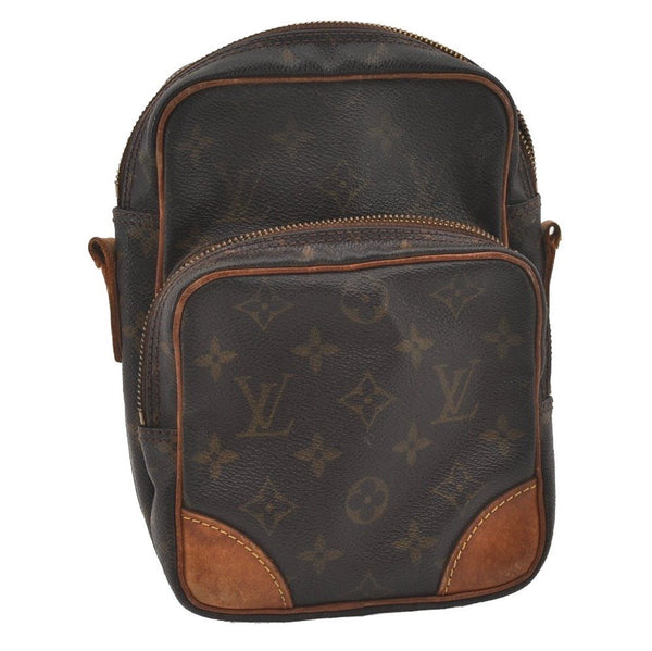 Authentic Louis Vuitton Monogram Amazone Shoulder Cross Bag M45236 Junk 3004I