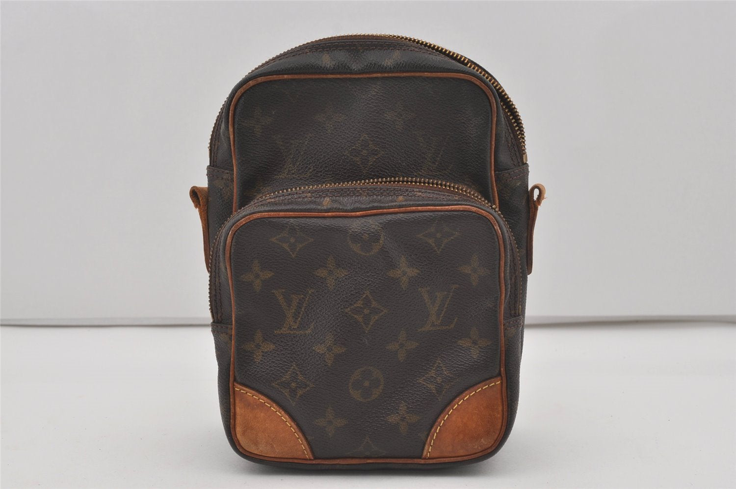 Authentic Louis Vuitton Monogram Amazone Shoulder Cross Bag M45236 Junk 3004I