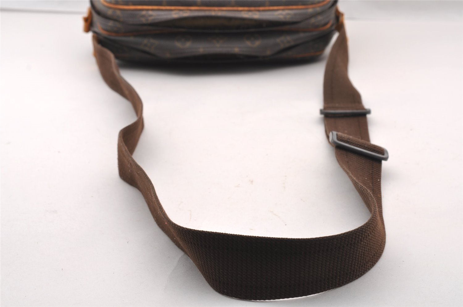 Authentic Louis Vuitton Monogram Reporter PM Shoulder Bag M45254 Junk 3006I