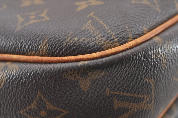 Authentic Louis Vuitton Monogram Reporter PM Shoulder Bag M45254 Junk 3006I