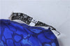 Authentic HERMES Carre 90 Scarf "CARPE DIEM" Silk Blue Box 3007D