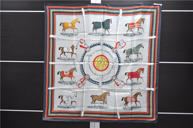 Authentic HERMES Carre 90 Scarf 