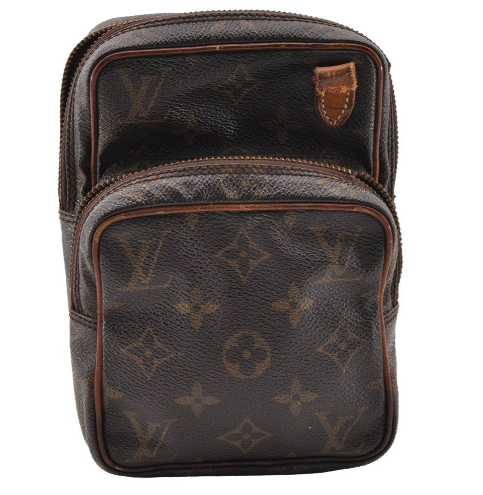 Authentic Louis Vuitton Monogram Mini Amazone Shoulder Bag M45238 Junk 3008I