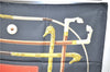 Authentic HERMES Carre 90 Scarf "CANNES & POMMEAUX" Silk Black Box 3009D
