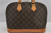 Authentic Louis Vuitton Monogram Alma Hand Bag Purse M51130 LV 3009F