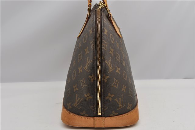 Authentic Louis Vuitton Monogram Alma Hand Bag Purse M51130 LV 3009F