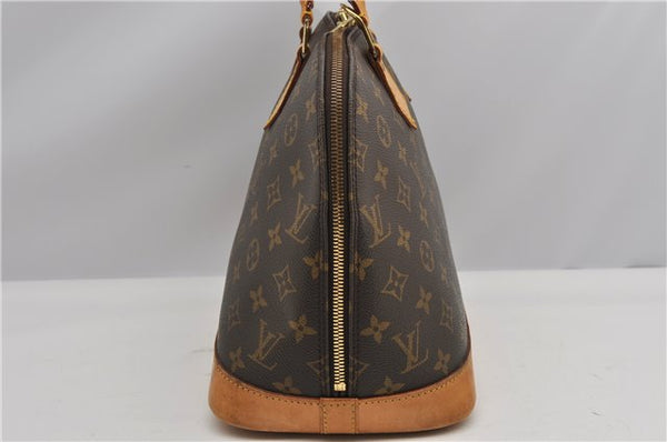 Authentic Louis Vuitton Monogram Alma Hand Bag Purse M51130 LV 3009F