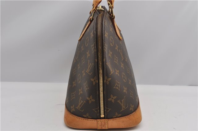 Authentic Louis Vuitton Monogram Alma Hand Bag Purse M51130 LV 3009F