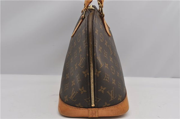Authentic Louis Vuitton Monogram Alma Hand Bag Purse M51130 LV 3009F