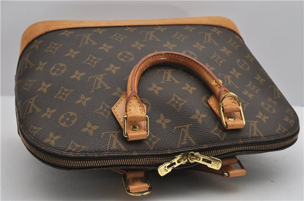 Authentic Louis Vuitton Monogram Alma Hand Bag Purse M51130 LV 3009F