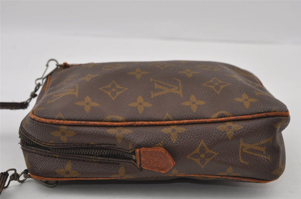 Authentic Louis Vuitton Monogram Shoulder Cross Body Bag Old Model Junk 3009I