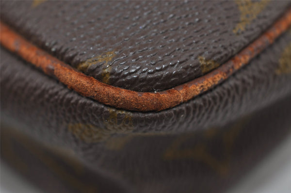 Authentic Louis Vuitton Monogram Shoulder Cross Body Bag Old Model Junk 3009I