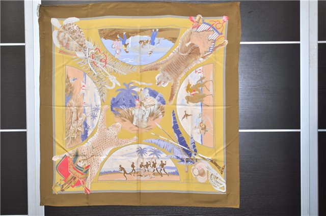 Authentic HERMES Carre 90 Scarf 