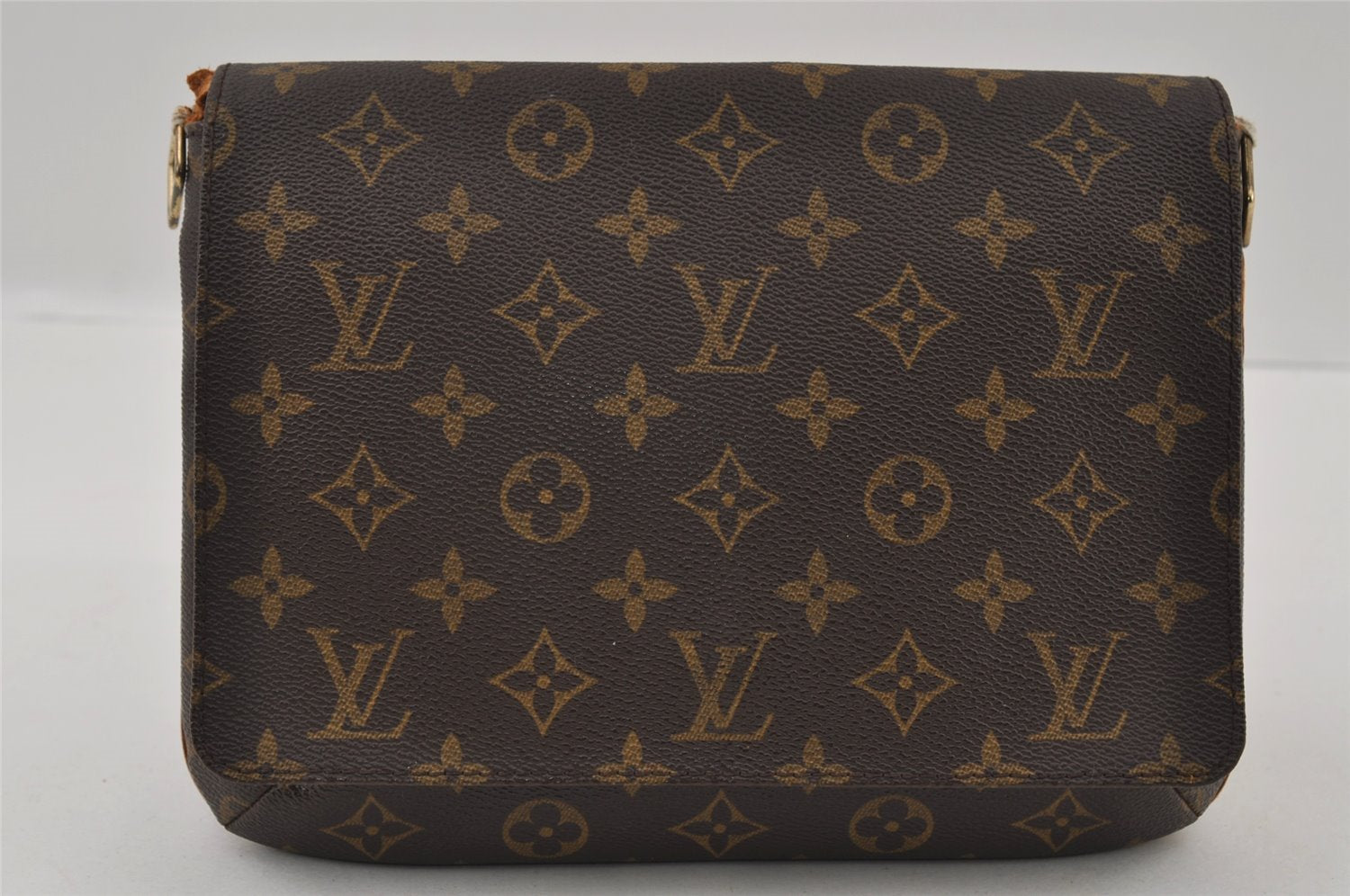 Authentic Louis Vuitton Monogram Musette Tango M51388 Shoulder Bag Junk 3012I