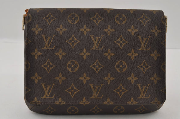Authentic Louis Vuitton Monogram Musette Tango M51388 Shoulder Bag Junk 3012I