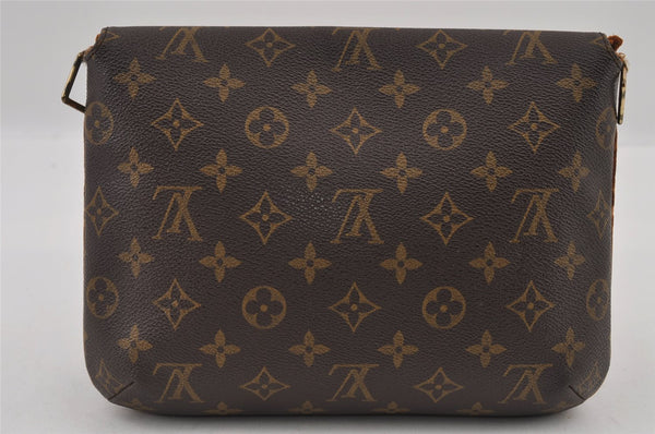 Authentic Louis Vuitton Monogram Musette Tango M51388 Shoulder Bag Junk 3012I
