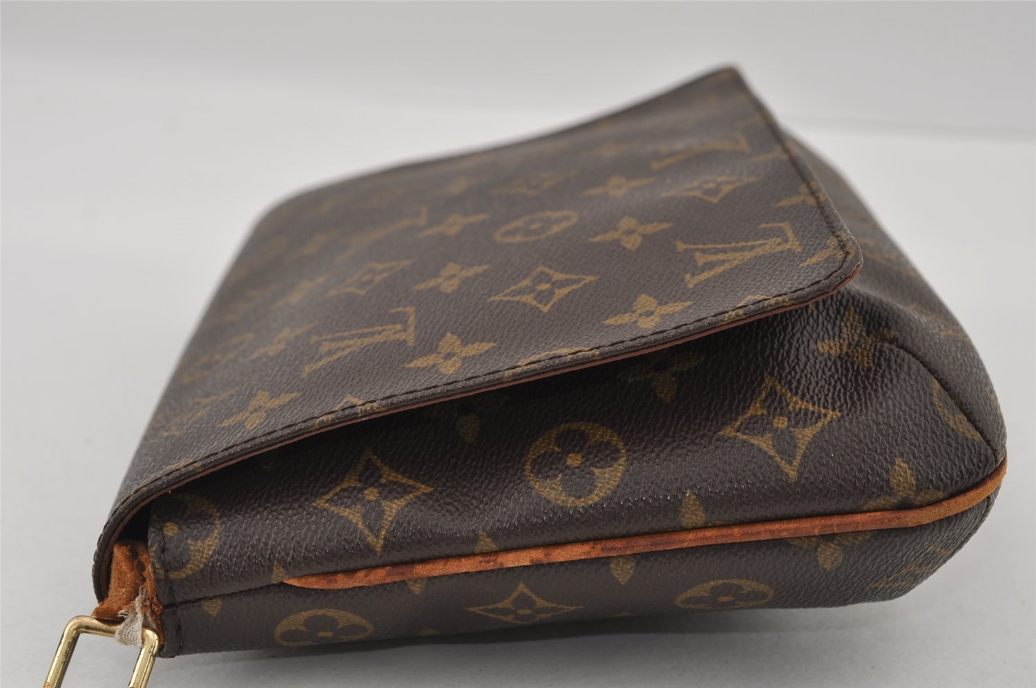 Authentic Louis Vuitton Monogram Musette Tango M51388 Shoulder Bag Junk 3012I
