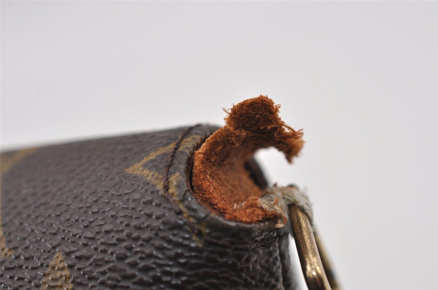 Authentic Louis Vuitton Monogram Musette Tango M51388 Shoulder Bag Junk 3012I