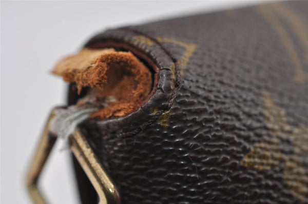 Authentic Louis Vuitton Monogram Musette Tango M51388 Shoulder Bag Junk 3012I