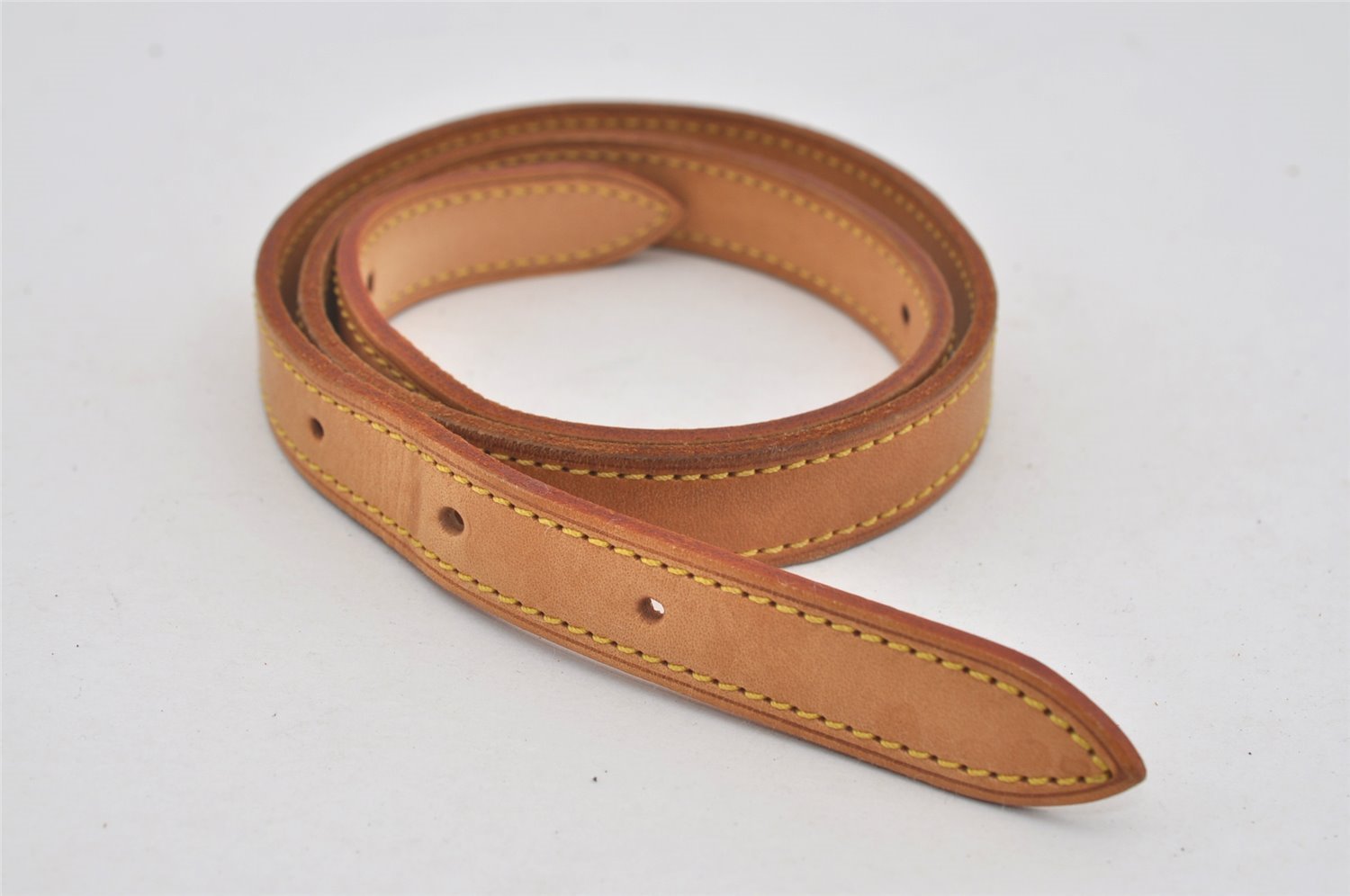 Authentic Louis Vuitton Leather Shoulder Strap For Bucket GM 31.9