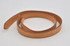 Authentic Louis Vuitton Leather Shoulder Strap For Bucket GM 31.9" Beige 3013I