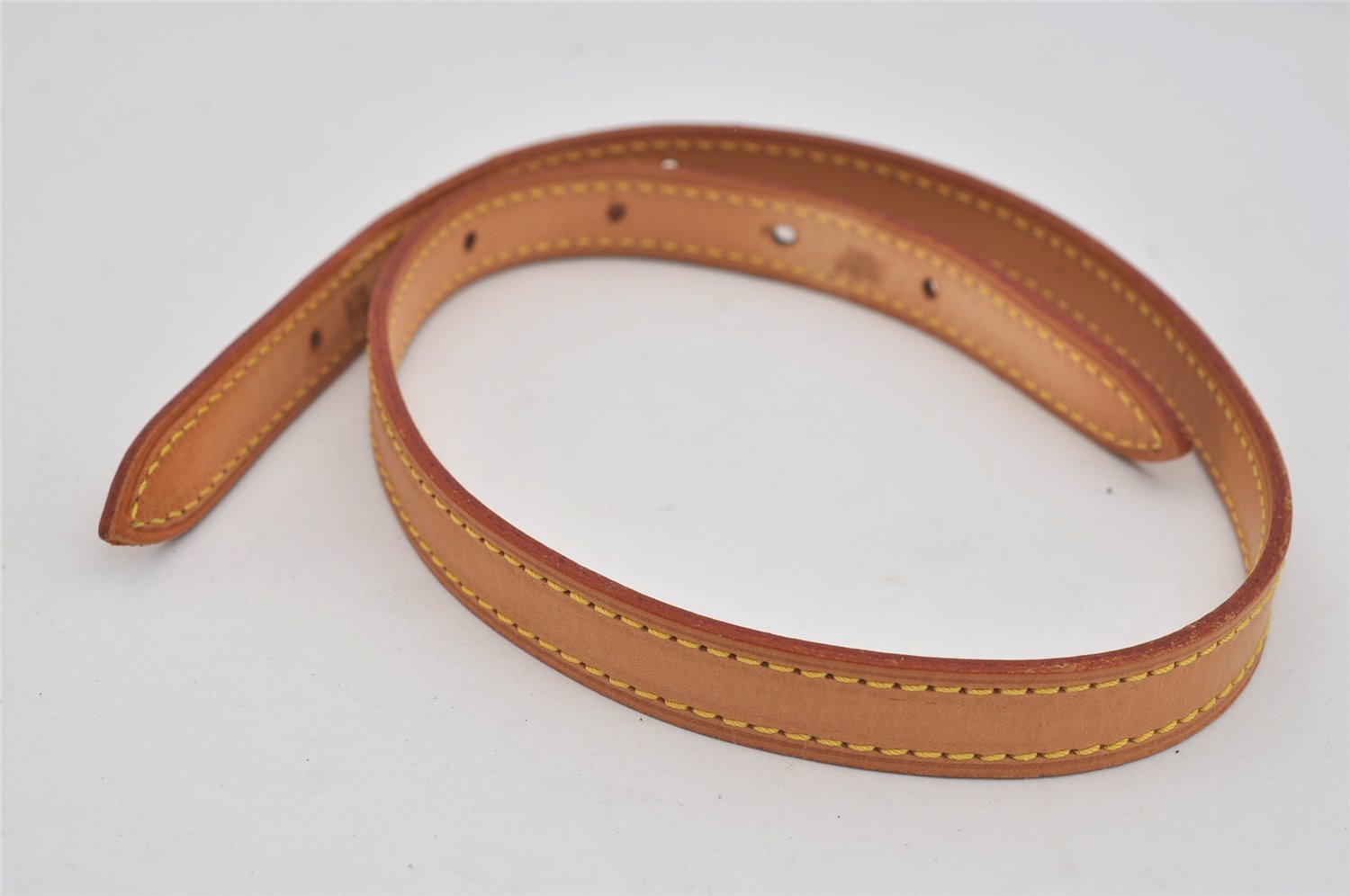 Authentic Louis Vuitton Leather Shoulder Strap For Bucket PM 27.6