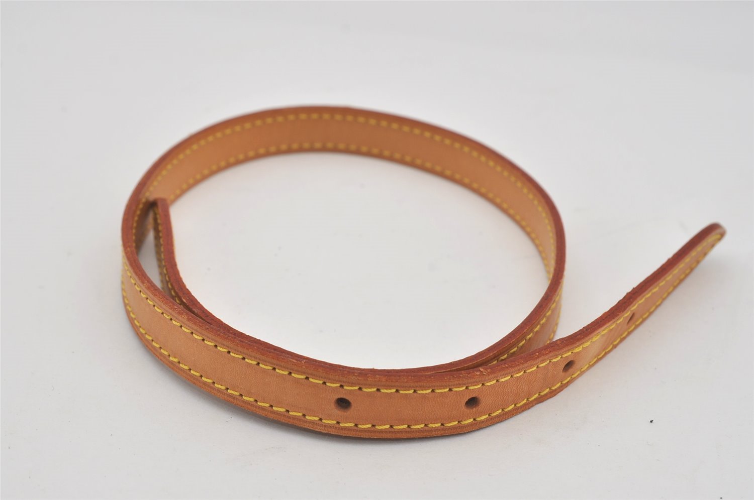 Authentic Louis Vuitton Leather Shoulder Strap For Bucket PM 27.6