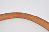 Authentic Louis Vuitton Leather Shoulder Strap For Bucket PM 27.6" Beige 3014I