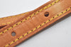 Authentic Louis Vuitton Leather Shoulder Strap For Bucket PM 27.6" Beige 3014I