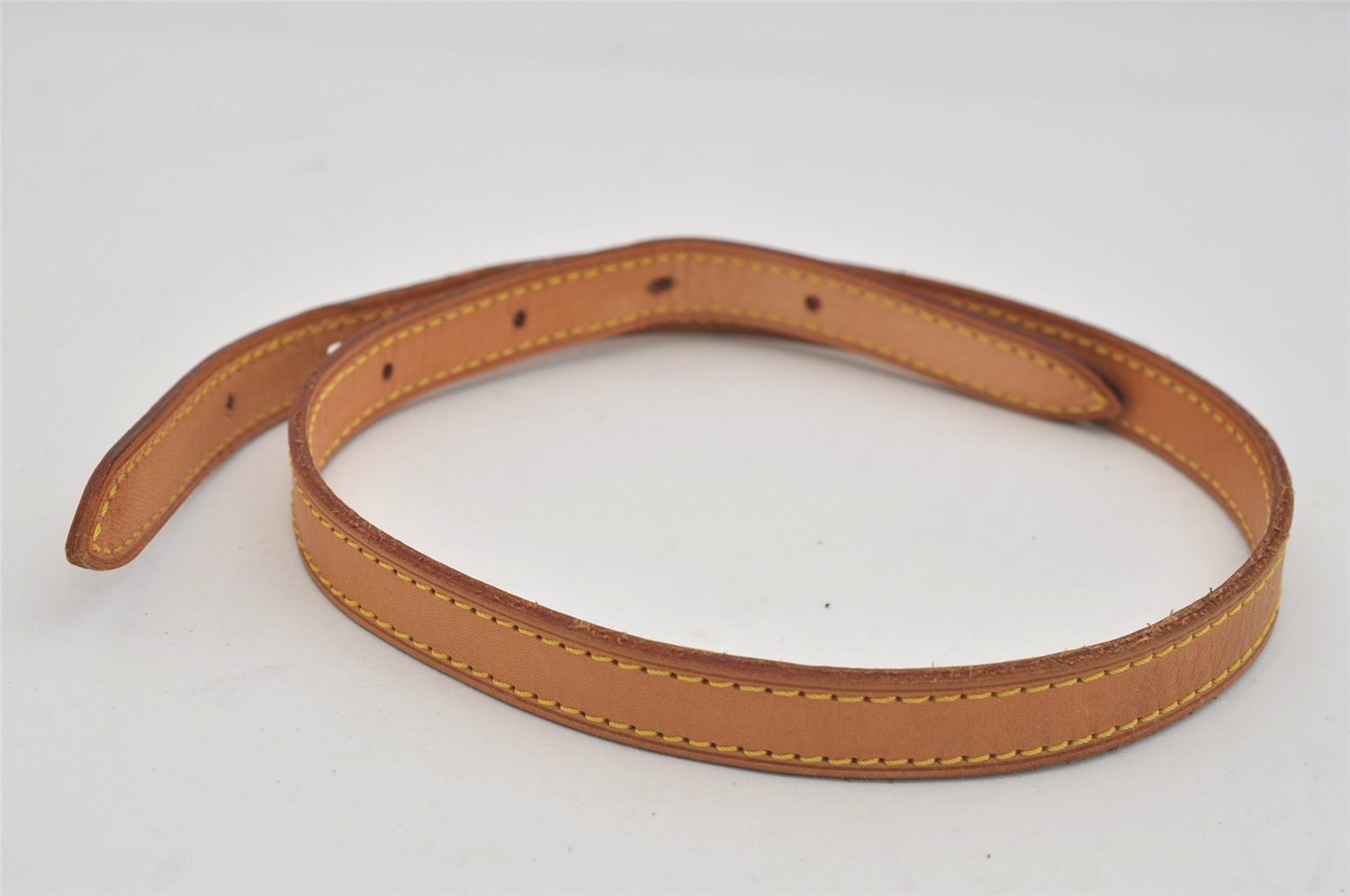 Authentic Louis Vuitton Leather Shoulder Strap For Bucket PM 27.6