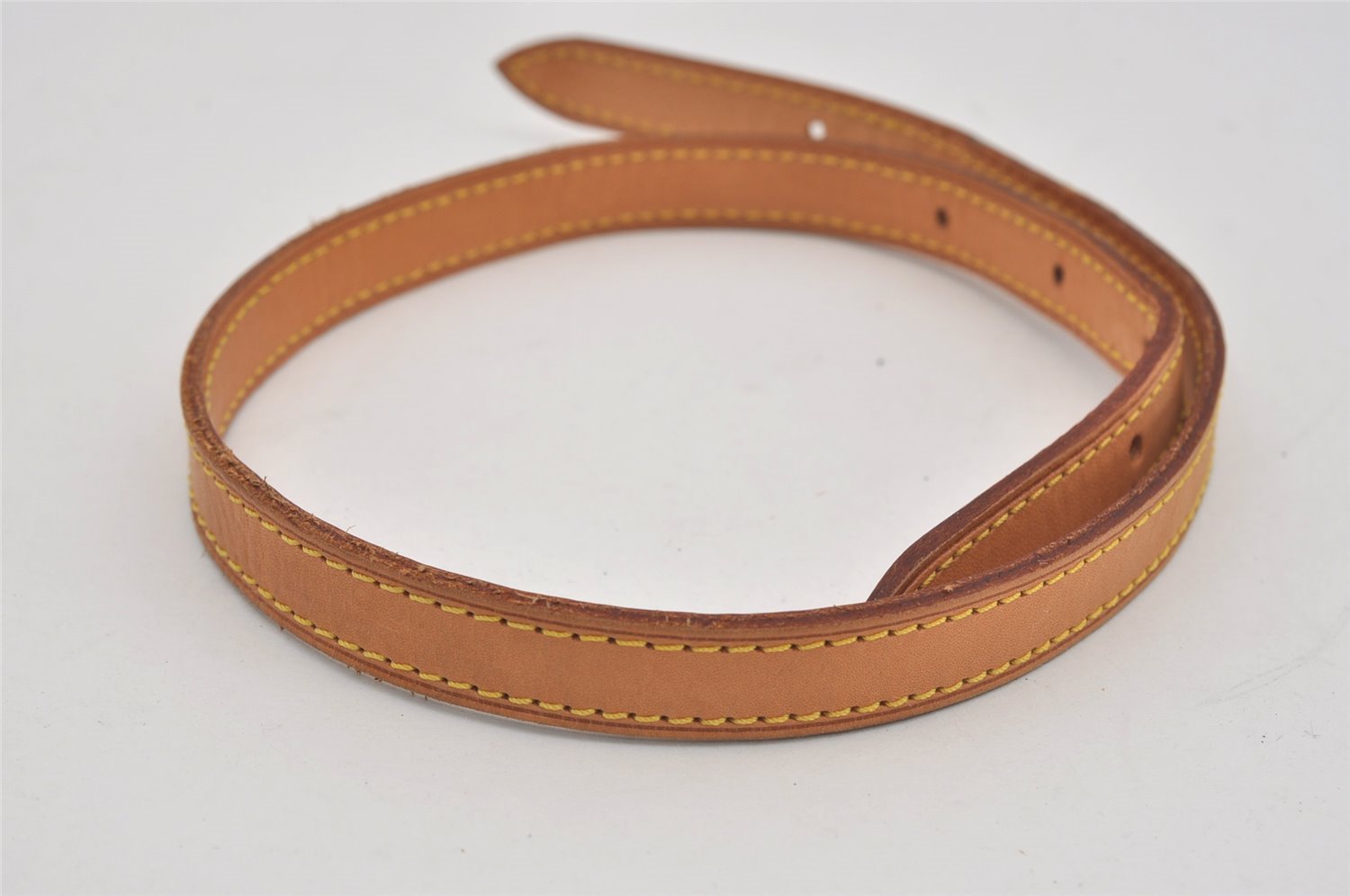 Authentic Louis Vuitton Leather Shoulder Strap For Bucket PM 27.6