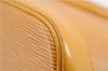 Authentic Louis Vuitton Epi Alma PM Hand Bag Yellow M52149 LV 3016F