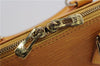 Authentic Louis Vuitton Epi Alma PM Hand Bag Yellow M52149 LV 3016F