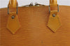 Authentic Louis Vuitton Epi Alma PM Hand Bag Yellow M52149 LV 3016F