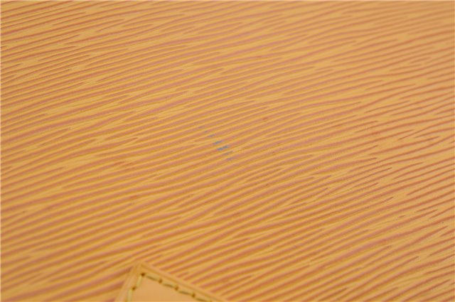 Authentic Louis Vuitton Epi Alma PM Hand Bag Yellow M52149 LV 3016F