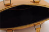 Authentic Louis Vuitton Epi Alma PM Hand Bag Yellow M52149 LV 3016F