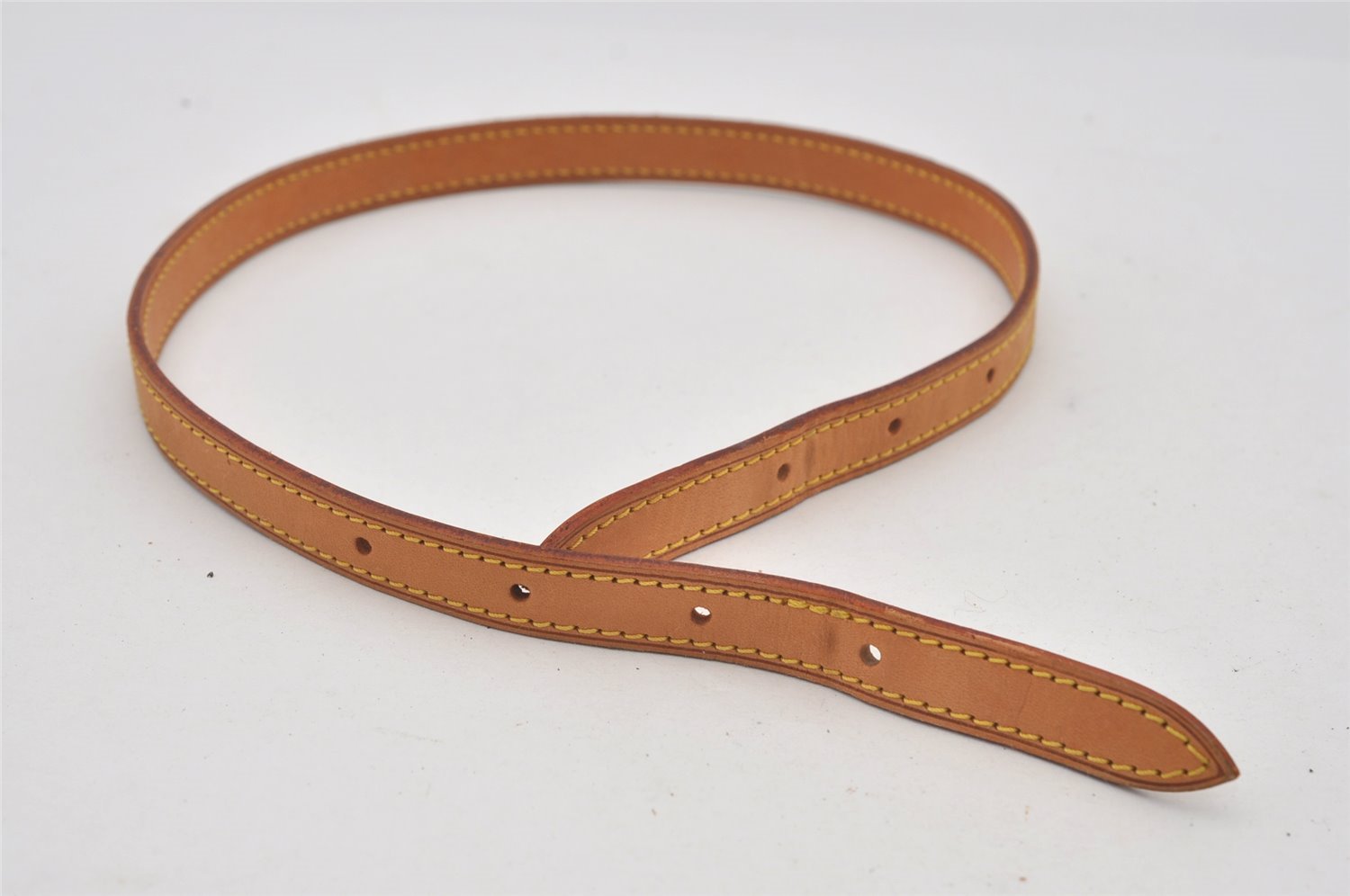 Authentic Louis Vuitton Leather Shoulder Strap For Bucket PM 27.6