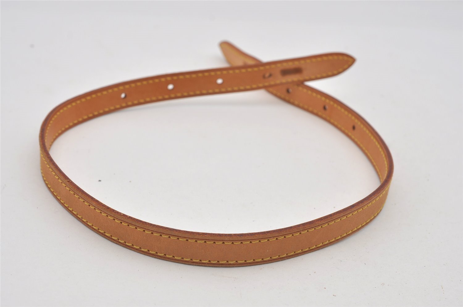 Authentic Louis Vuitton Leather Shoulder Strap For Bucket PM 27.6