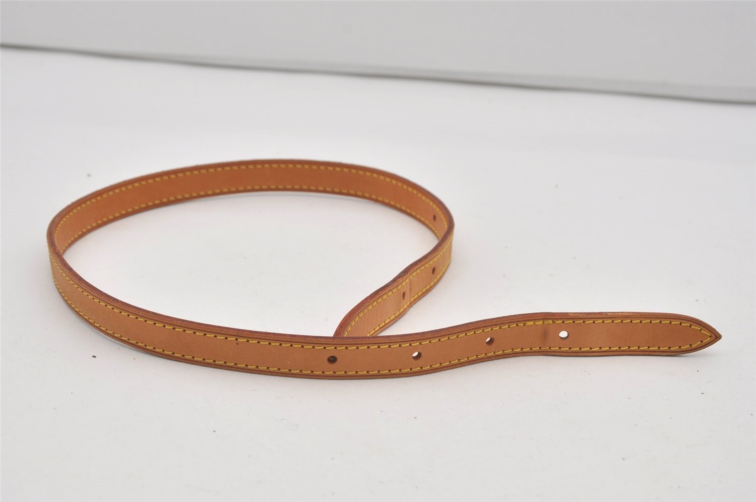 Authentic Louis Vuitton Leather Shoulder Strap For Bucket PM 27.6