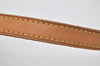 Authentic Louis Vuitton Leather Shoulder Strap For Bucket PM 27.6" Beige 3016I